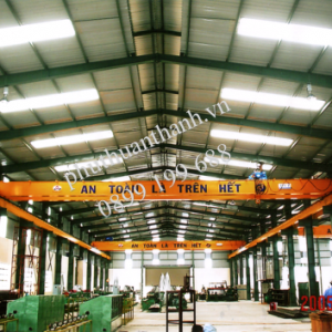 Cầu trục dầm đôi 5 tấn chạy chung